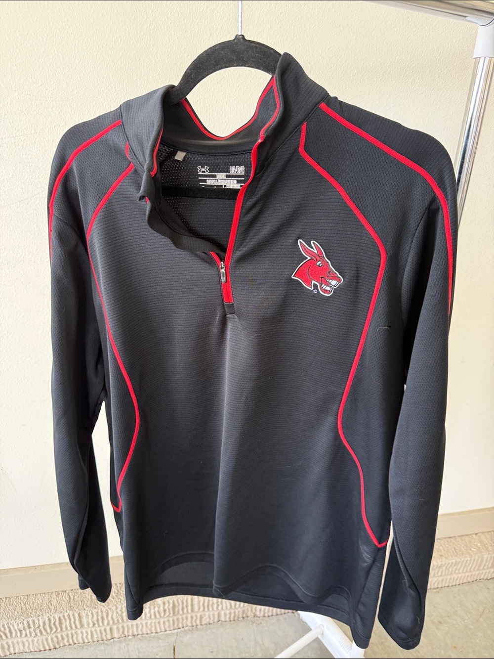 Under Armour Black Half-Zip Pullover - UCM